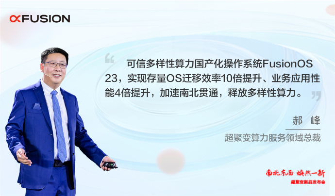 郝峰 - 超聚变算力服务领域总裁