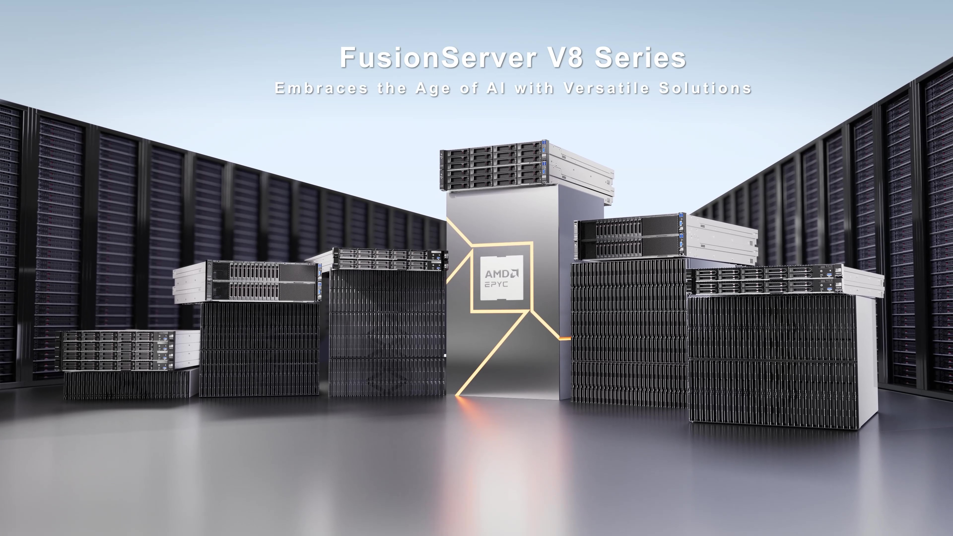 FusionServer V8 AMD platform Rack Server Series Product Video