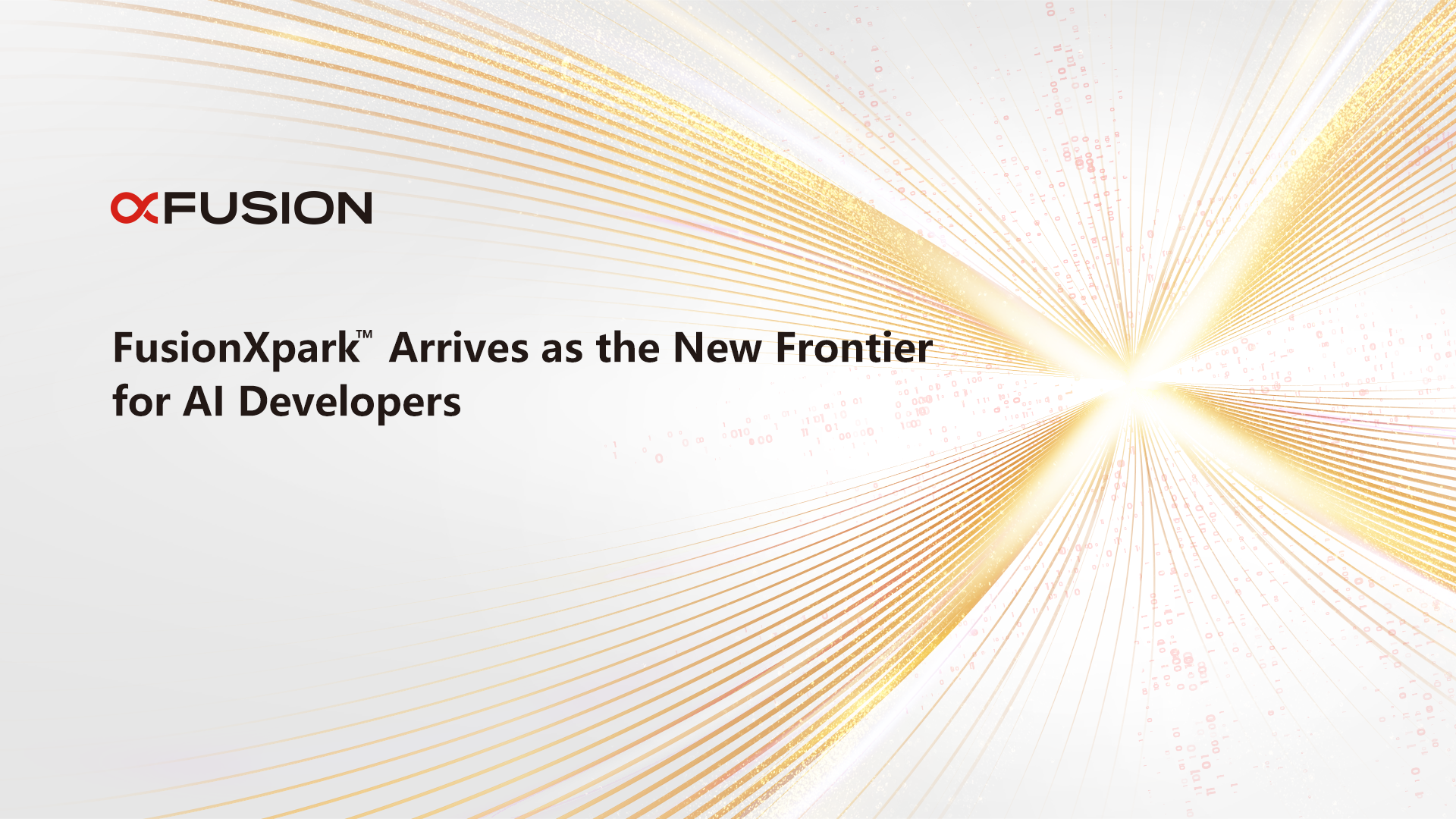 FusionXpark™ Arrives as the New Frontier for AI Developers
